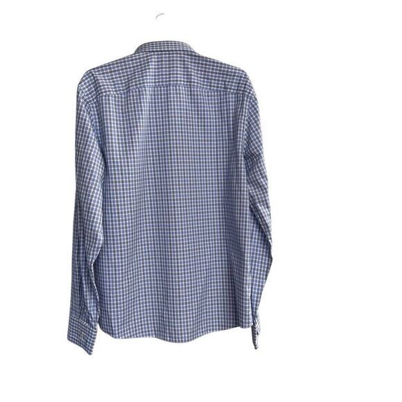 UNTUCKit Men’s Durif Slim Long Sleeve Blue SLIM FIT Wrinkle Free Shirt  XLarge - Picture 2 of 12